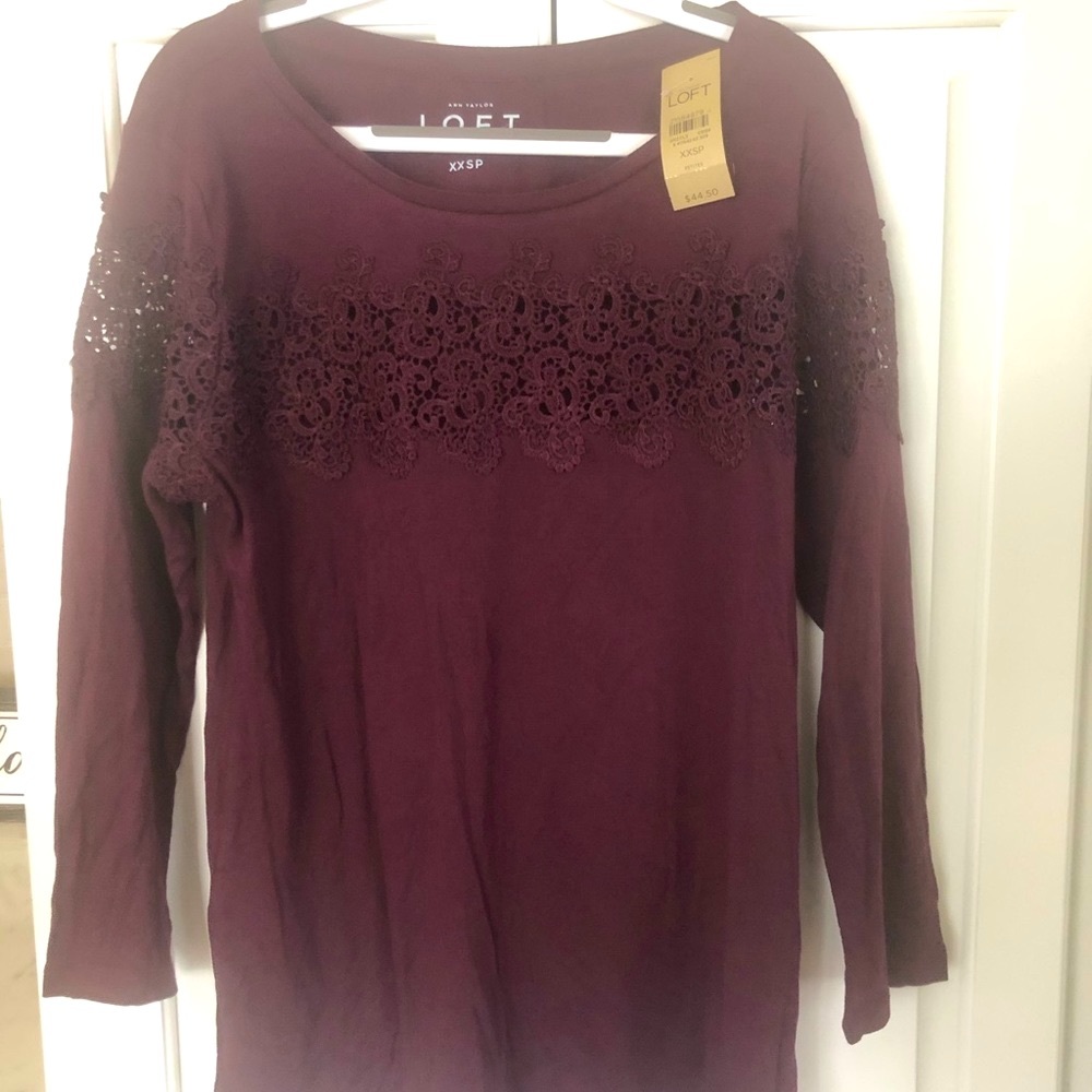 Brand new with tags Loft top size XXSPetite